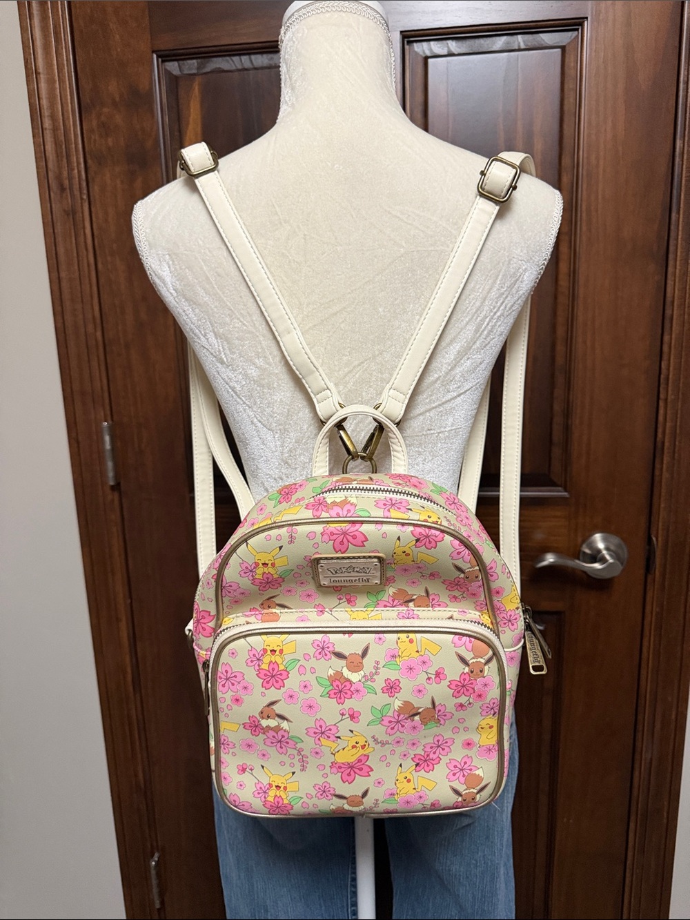 Loungefly Hard tag Pikachu & Eevee Mini Backpack